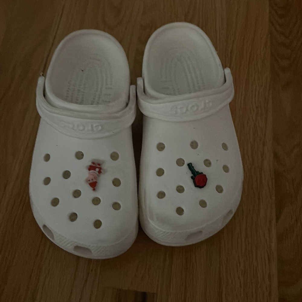 White crocs
